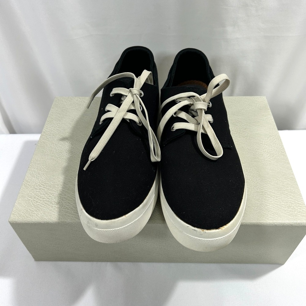 SUN STONE Sneakers Shoes‎ Men's US 11.5 M Black Cushioned Kiva Round Lace-Up - Picture 4 of 11